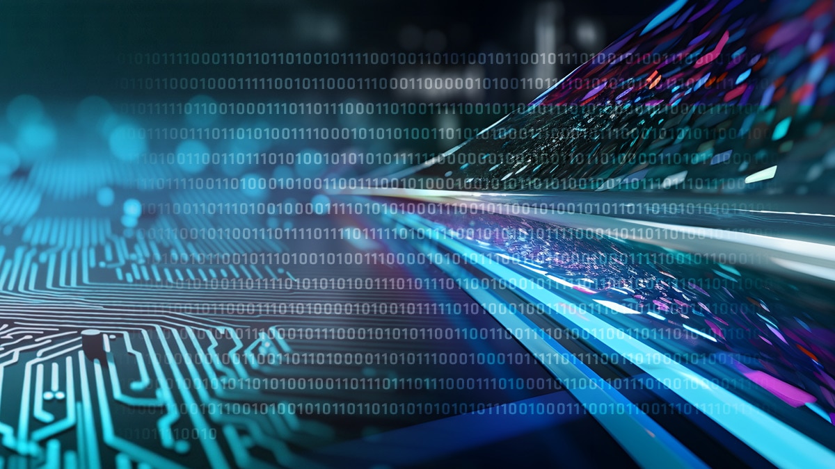 Abstract code Abstract code