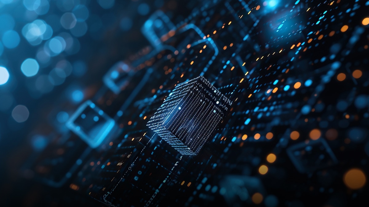 Abstract background with datacenter concept Abstract background with datacenter concept