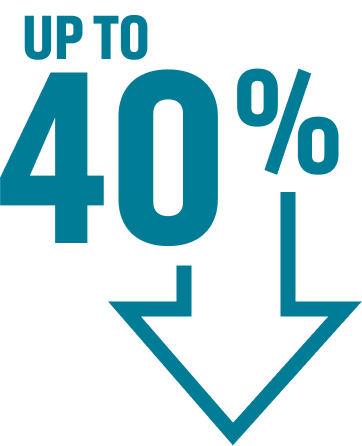 Up To 40% Up To 40%