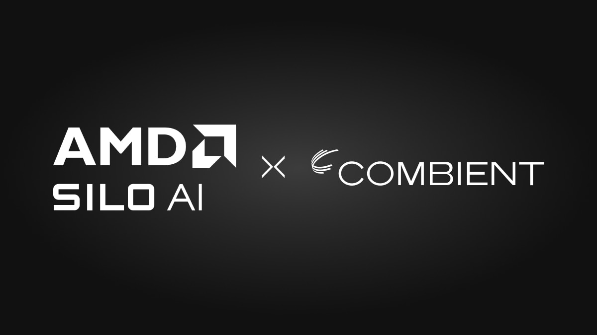 AMD Silo AI Combient Logo AMD Silo AI Combient Logo