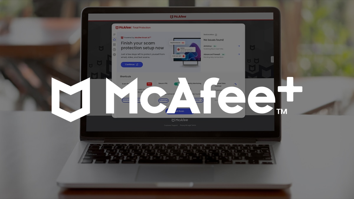 McAfee + Logo McAfee + Logo