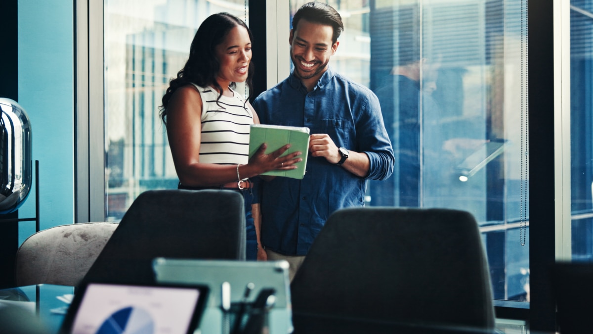 Enterprise people working in an office Enterprise people working in an office