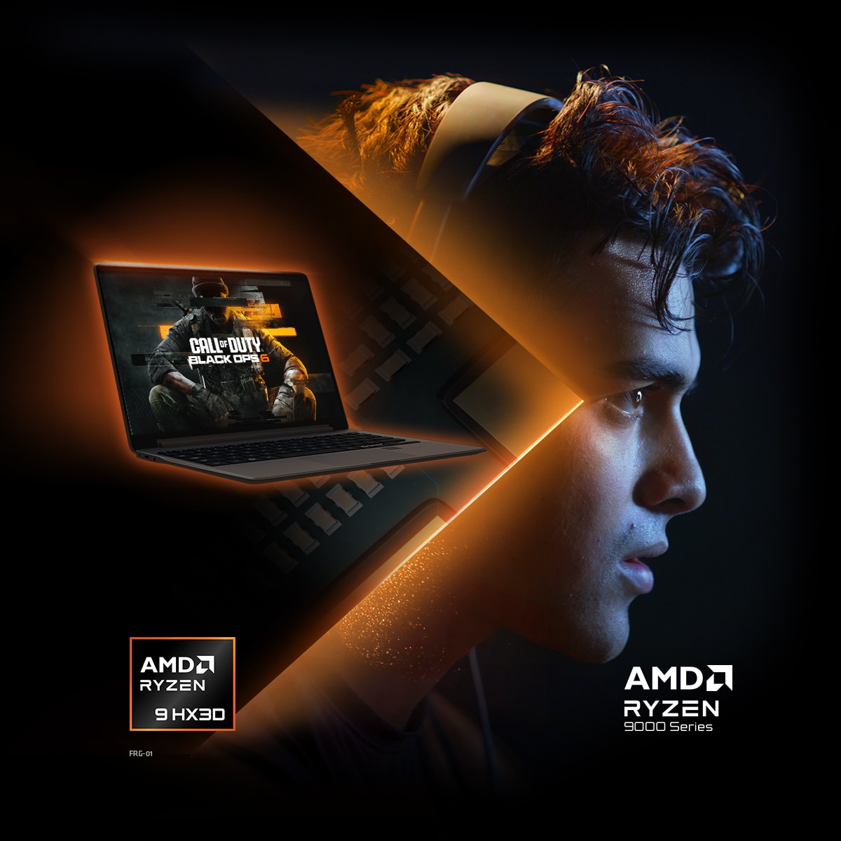 Laptop with AMD Ryzen 9000HX3D Laptop with AMD Ryzen 9000HX3D